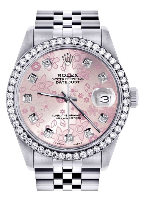 rolex datejust 36mm pink dial